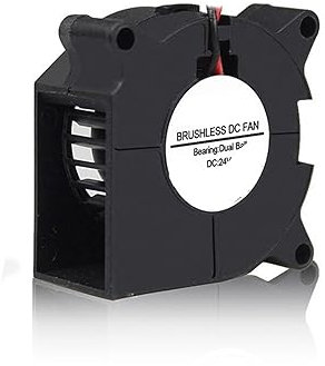 VLALAMNO 10 Stück DC 5 V 12 V 24 V 40 mm x 20 mm 40 mm Axial-Doppelkugellager-Gebläse 40 x 20 mm 4 cm Mini-3D-Kühlerlüfter