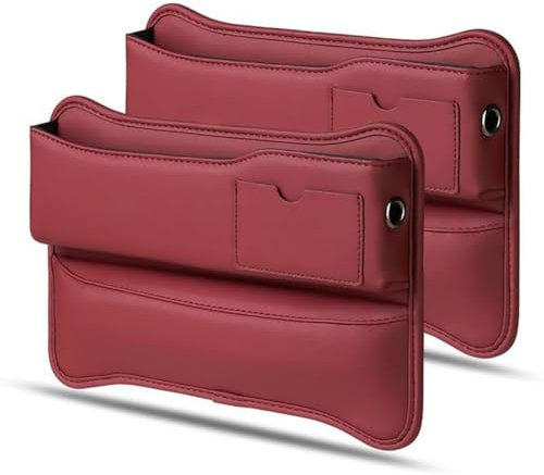 MKWGZPGW Organizer Autositz LüCken Für V-W Golf 7 7.5 GTE GTD GTI 2012-2020, Aufbewahrungsbox Autositze Lücken Gap Storage Box Auto Seitentaschen Lückefüller Veranstalter,E