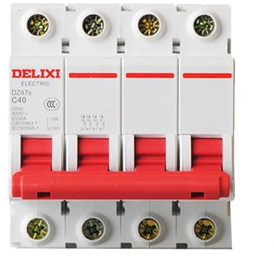 BJWVHGGE DZ47s Petit disjoncteur DZ47s C Type 4P 16A DZ47SN4C16 |