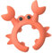 Repose-cuillère en silicone, repose-ustensiles | repose-ustensiles en silicone en forme de crabe,Support de spatule Anti-débordement pour dessus de cuisinière, repose-cuillère à pince pour Pot po