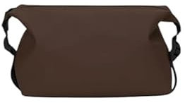 RAINS Weekend Wash Bag Trousse de toilette, marron
