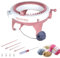 SENTRO Knitting Machine, DIY 48 Needles Knitting Loom Machine, Smart Weaving with Row Counter, Rotating Double Knit Loom Machine Kit for Adults and Kids