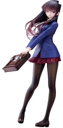 Gooyeh Komi Shoko Figuren, Komi Can't Communicate Figurine, Statuenmodell, Stehende Pose Uniform Modell Anime Dekoration, 25CM, Manga Charakter Figur, Sammlerstücke Geschenke