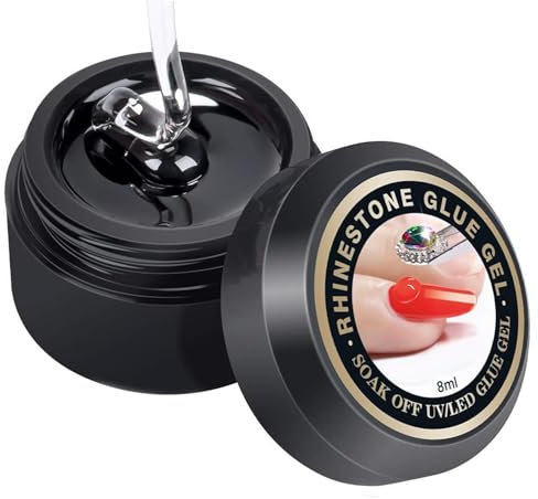 Colla Per Unghie Forte, Colla Per Strass Per Unghie - Colla Per Strass Unghie A Lunga Durata Colla Per Unghie - Colla Gel Per Strass Multiuso Adesiva Per Unghie Per Salone Di Bellezza Domes