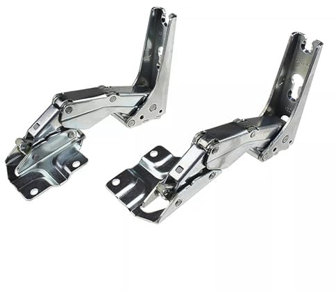 Masterpart Fridge Freezer Integrated Door Hinges 1 x Pair To Fit Siemens KU14L05, KUL15A50 Fridge Freezers 12004051