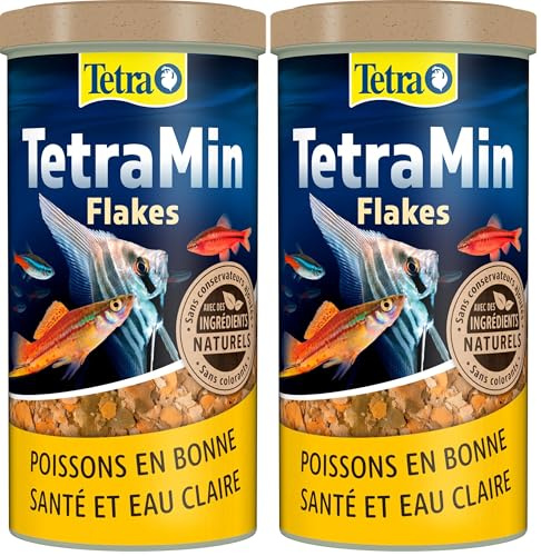 TetraMin Flakes 1L 12 FR (Lot de 2)