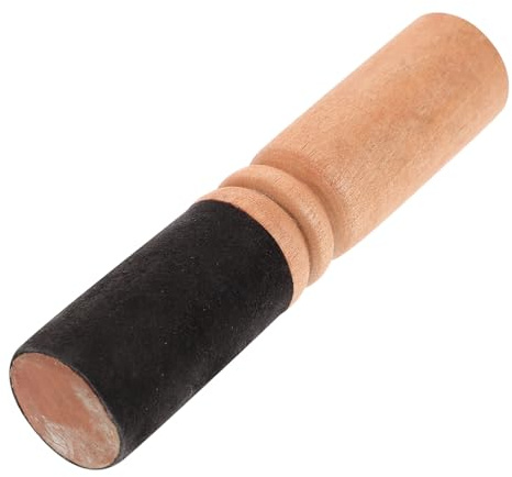 Klopfstange Weihnachten Mottoparty für Klangschale mit Holz, Sanftes Spiel | Holzstab mit Feiner Politur, Glatte Oberfläche, für Meditation, Zuhause, Gong und Metallschalen
