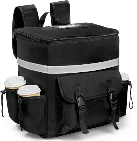 GwaOery Cooler Backpack Insulated Lunch Thermal Food Delivery Bag,35L