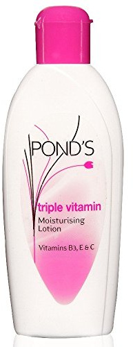 Pond's Triple Vitamin Moisturising Lotion with Vitamins B3, E and C - 100ml by Pond's