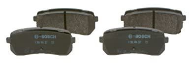 Bosch BP1217 - Brake Pads Car Rear Axle - Bosch Quality - Reduced Noise and Dust - ECE-R90 Certified - Copper-Free - 1 Set of 4 Pads