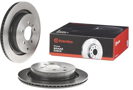 Brembo 09.8876.31 UV Coated vented Rear Brake Rotor LAND ROVER OE# SDB000646
