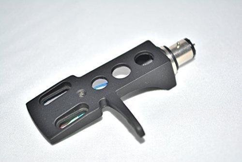 schwarz Tonabnehmerkopf Halterung mit Gold Stecker für Rotel 1000, 1000Q, 1100, 1100Q, 1300, 1500, 2300, 2500, 3300 Plattenspieler Tonarme