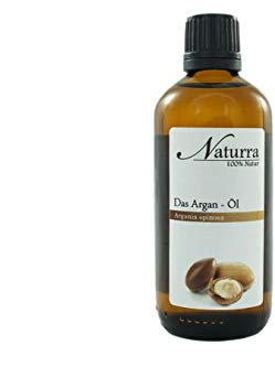 Naturra Arganöl Bio kaltgepresst 100ml Glas unraffiniert vegan Körperöl Marokko