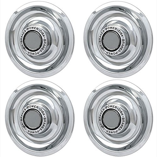 4 PC Chrom Chevy GM Rally Rad Center Hub Kappen Bremse, Nabendeckel Trim Ring