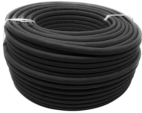 Techly Professional 025398 Bobina F/UTP Cable Cat.5E CCA 100 m rígido de exterior negro