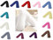 AmigoZone Plain Polycotton Back & Neck Support V Shaped Pillowcase Orthopedic/Pregnency/Nursing Pillow Case (White)