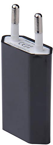 Adaptateur USB Prise Murale pour Samsung Galaxy Note 8 Secteur 1 Port Courant AC Chargeur Blanc (5V-1A) Universel (Noir)