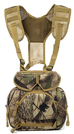 BINOCULAR HARNESS Case FIELD PACK for Binos Cameras Optics Rangefinder Gear, Camouflage, One Size, Classic