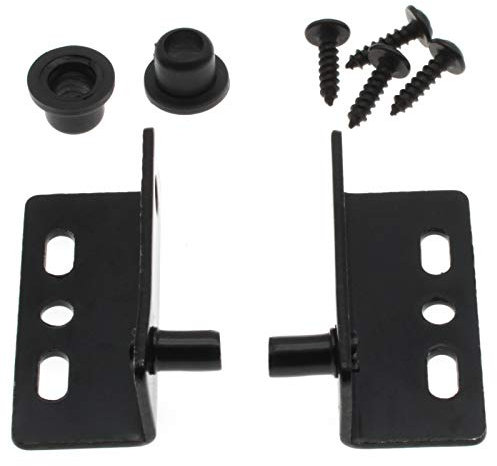 FDXGYH - Cerniere a scomparsa con boccola, 2 pezzi, cerniere a scomparsa, per porte in legno, mobili, cassetti, ecc.