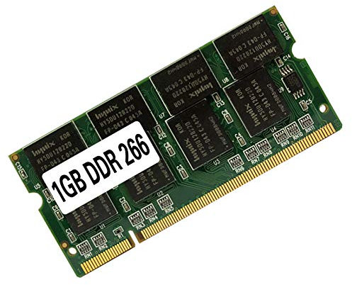 Memoria RAM per laptop SO-DIMM DDR1 PC 2100 / DDR 266 MHz 1 GB 200 PIN per computer notebook