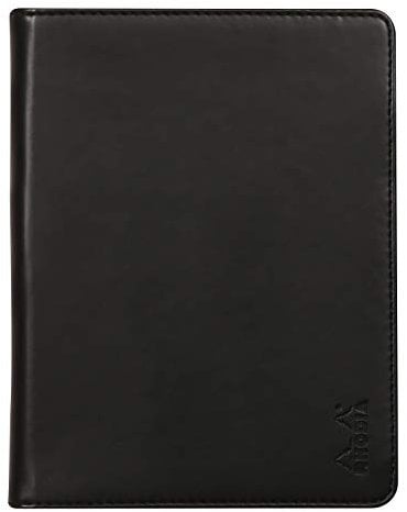 Rhodia 213001C - Mappe für Block oder Notizheft Rhodiarama - N°13, für DIN A6 (10,5x14,8 cm) 13x17 cm, elegant und praktisch, Schwarz, 1 Stück
