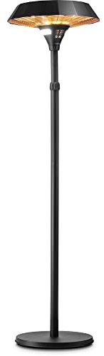 TROTEC Design Heizstrahler IRS 2110 | Gleichmäßige Rundumwärme bis zu 15 m² | Dreistufige Wärmeleistung (800 W, 1.300 W, 2.100 W)