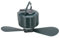 Goshyda 10400mAh Portable Camping Fan, Outdoor Tent Fans with LED Lantern Remote Control, USB Rechargeable Battery Operated Ceiling Fan, 3 Speeds 3 Brightness, Timing, for Travel,Fishing,Hiking,BBQ