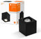 LEDVANCE Spot Surface Square Deckenaufbauspot, schwarz, mit GU10 Sockel, kann mit einfacher oder smarter Lampe bestückt werden, flexibler Ausstrahlwinkel, Schutzklasse IP20, hochwertiges Gehäuse