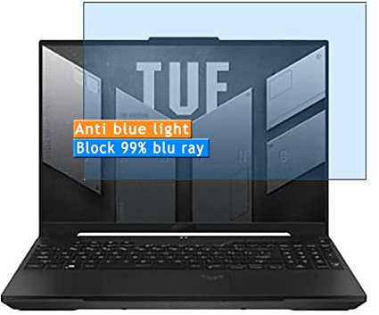 Vaxson 2 Stück Anti Blaulicht Schutzfolie, kompatibel mit ASUS TUF Gaming A16 Advantage Edition FA617 FA617NS 16 laptop, Displayschutzfolie TPU Folie Bildschirmschutz [nicht gehärtetem Glas ]