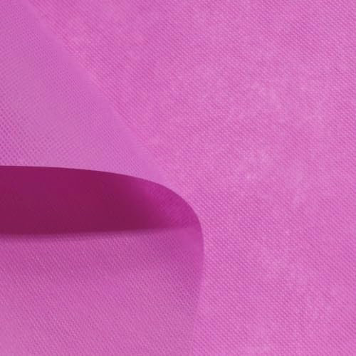 TOLKO preisgünstiger robuster Dekovlies 150cm breiter Dekostoff für Party Hochzeit Fest Stoffe zum Nähen Meterware Dekorieren (Pink)
