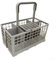 Panier de vaisselle pour lave-vaisselle avec poignée et couvercle, convient pour Ariston pour Hotpoint C00257140