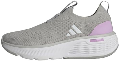 adidas Damen Cloudfoam Go Sock Shoes Schuhe, Grey Two/Cloud White/Bliss Lilac, 39 1/3 EU
