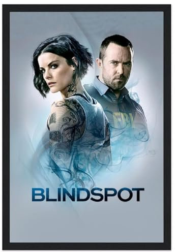 MUTYNE Blindspot Art Poster Dekorative Malerei Leinwand Wandkunst Wohnzimmer Poster Schlafzimmer Malerei 12x18inch(30x45cm)