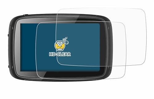 BROTECT Protector Pantalla para Elebest Carplay C650 5 Protector Transparente (2 Unidades) Anti-Huellas