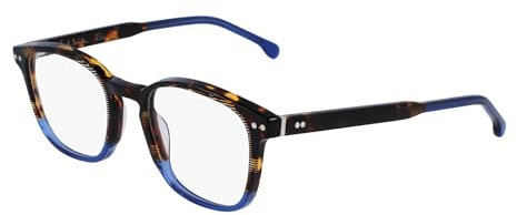 Paul Smith Unisex PSOP05951 Elliot Sunglasses, 002 Stripes Havana Blue, 51