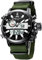 MEGALITH Herren Uhr Digital Armbanduhr: Multifunktions Sportlich Digitaluhr Nylon - Analog Quarz Uhr fur Männer