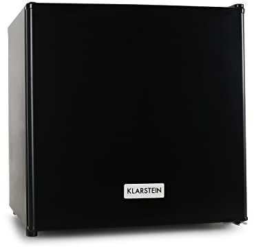 Klarstein Congelador Vertical No Frost 33 l, Portátil para Casa y Oficina, Bajo Consumo con Estante y Rascador, Bajo Encimera