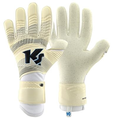 KEEPERsport Torwarthandschuhe Varan8 Pro NC ohne Fingerschutz für Erwachsene, Fußballhandschuhe Unisex, 4mm Performance Claw, mit Lasche - Größe: 8