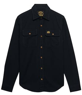 Superdry Chemise Flannel 12a Jet Black L