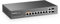 MokerLink Commutateur PoE Gigabit 12 Ports avec 8 Ports PoE+, 2 Uplink Gigabit, 2 Ports SFP, 120W AI Detection, Qos & Extend, Fanless Metal Plug & Play Unmanaged Network Switch
