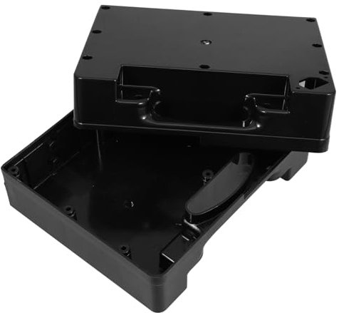 Baluue Electric Wheelchair Battery Box Storage Carrier Case for Battery Two Pack Holder Organizer for Power Wheelchair