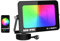 AUXTINGS Projecteur RGB Extérieur 50W, Spot de Couleur avec Application Bluetooth et Télécommande, IP66 Étanche Floodlight LED Changeant de Couleur, Lumière Led pour Jardins, Patios, Christmas