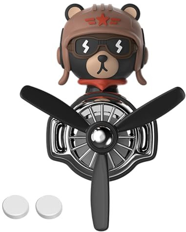 Pilot Désodorisant de voiture | Désodorisant avec hélice rotative – clip de parfum de climatisation de voiture pour , maison