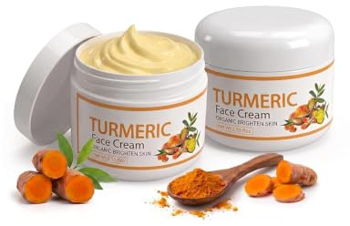 Kurkuma Gesichtscreme für Glow, Feuchtigkeit & ebenmäßigen Teint(2) | Mit Kurkuma-Extrakt für strahlende Haut. Spendet intensive Feuchtigkeit und pflegt trockene, müde Haut. 50 g