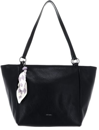 Picard Schultertasche Essenza Shopper Black schwarz