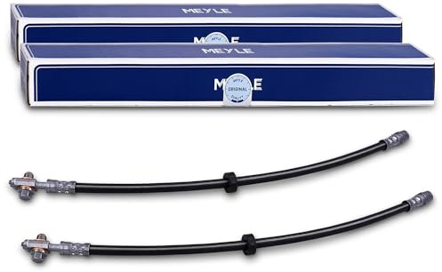 MEYLE 2x Bremsschlauch vorne 40674633 Länge: 435mm, | Kompatibel mit: AUDI A3, SEAT LEON, TOLEDO II, SKODA OCTAVIA I, OCTAVIA I Combi, VW BORA I, BORA Variant, GOLF IV