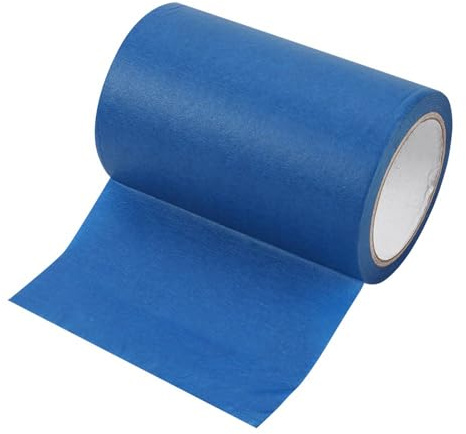 6 x 118 in Blue Painters Tape, Blue Tape for 3D Print, Strong Adhesion Masking Tape with Clean Removal, Compatible for 3D Printer Build