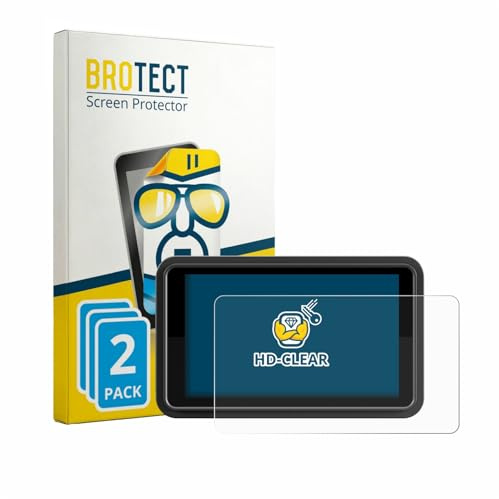 BROTECT 2 Stück Schutzfolie für Atomos Ninja TX GO 5 Displayschutz Folie Made in Germany, Ultra-Klar