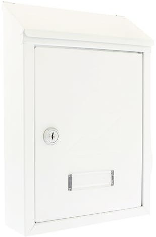 G2 Trading Company 002 Avon Briefkasten aus Stahl – weiß