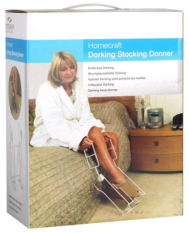 Homecraft Stocking Donner,Men and Women Sock and Hosiery Dressing Aid for Elderly, Disabled and Handicapped Users
